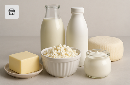 10% off all Dairy products campaign